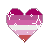 Lesbian Heart Pixel ~F2U~