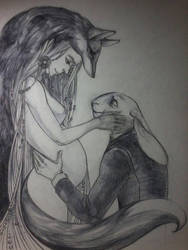 Elena and the White Rabbit (Lis'i skazki)