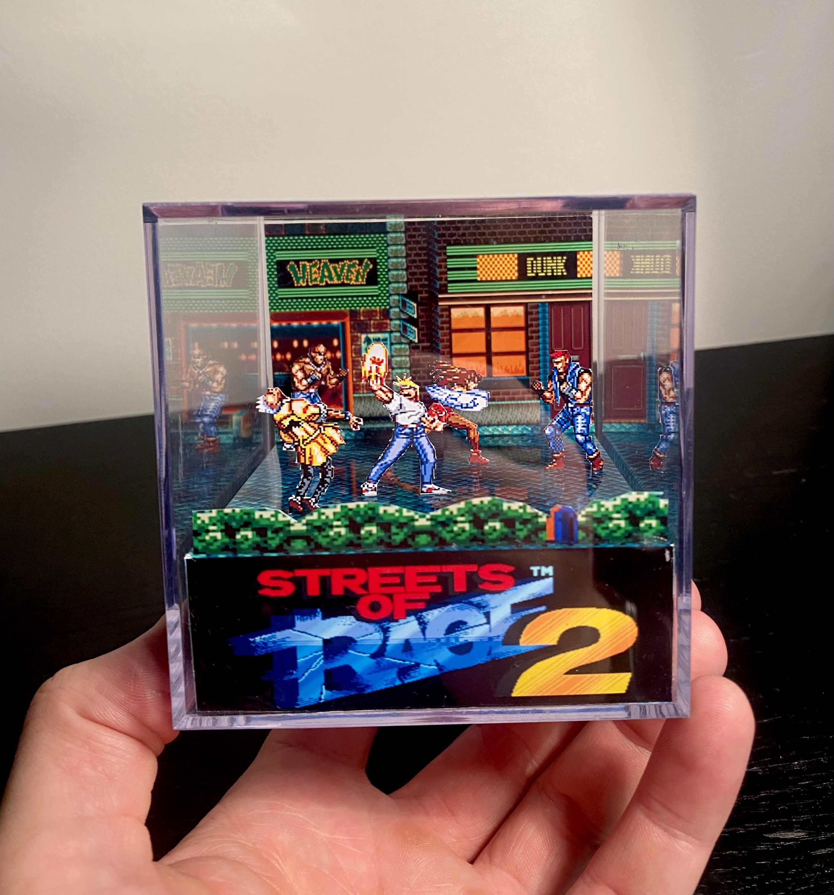 Minimum Rage Papercraft Papercraft miniature streets of rage 2 by zegunna on DeviantArt
