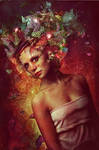 Garden fairy by SweetDreamsArt