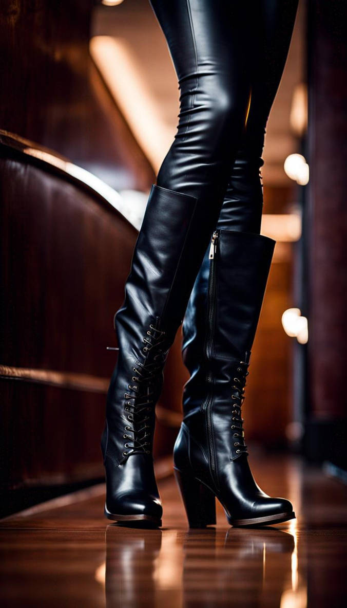 Deviantart Boots Remove Knee Leather Boots by Katja100 on DeviantArt