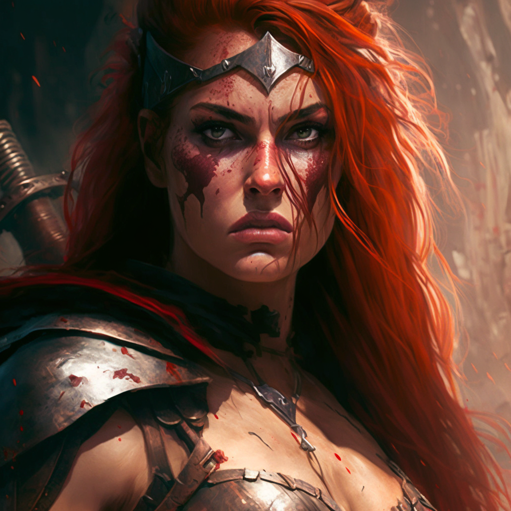 Ed Snjd Red Sonja by DevanaUkraine on DeviantArt