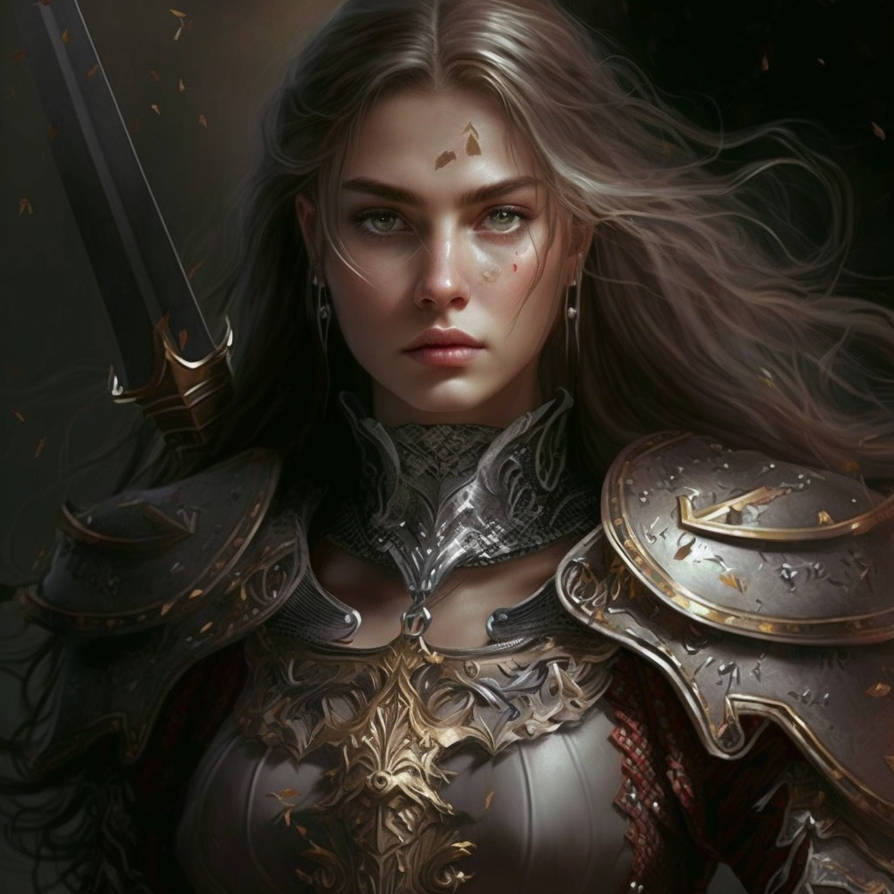 Female Knight by DevanaUkraine on DeviantArt