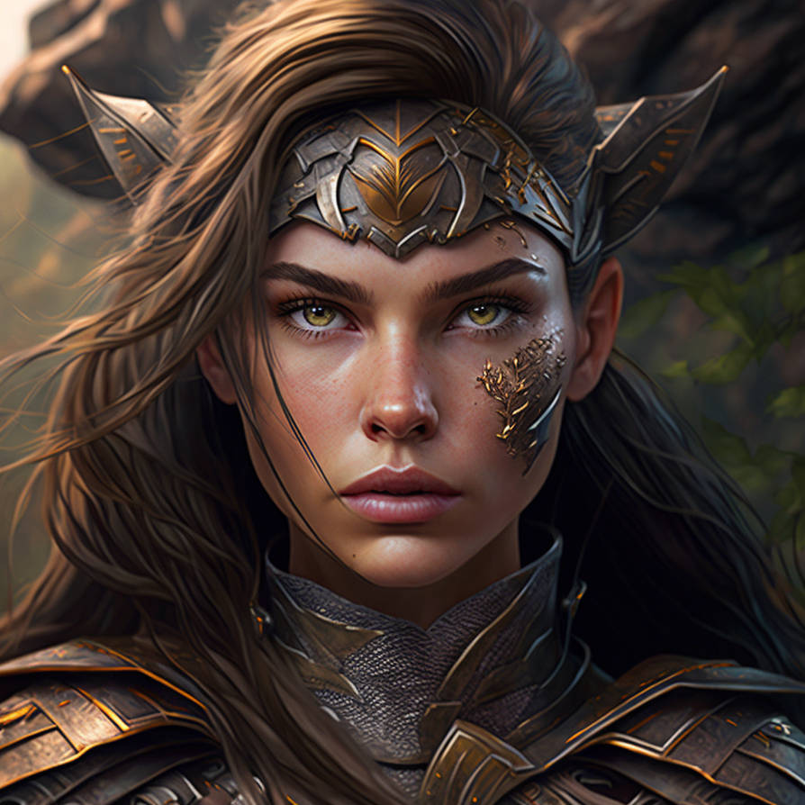 Knight Scroll Female Elder Scrolls Knight by DevanaUkraine on DeviantArt