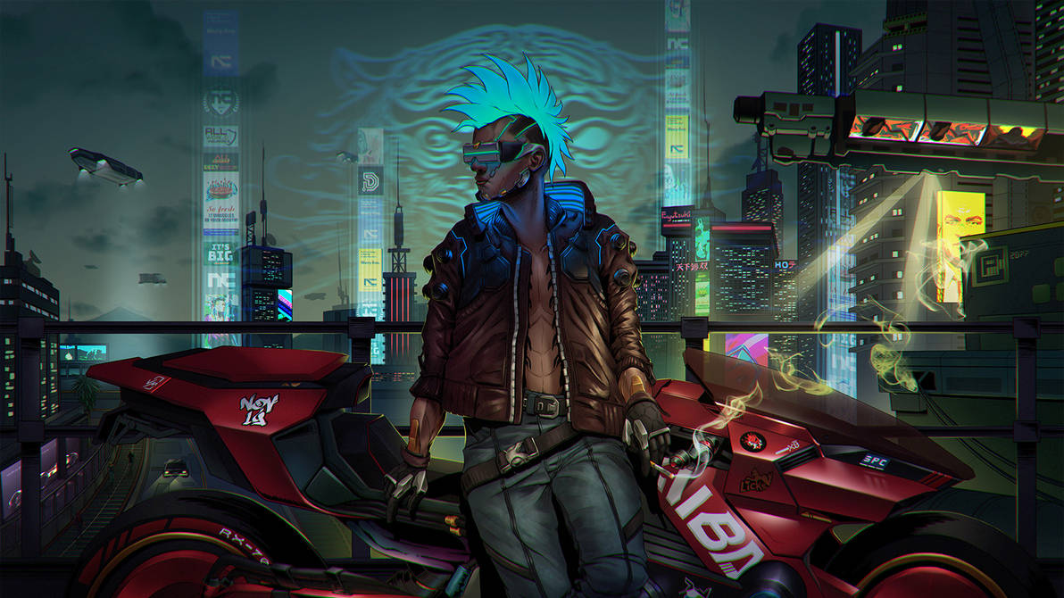 Cyberpunk 2077 - Your Night City llustration Entry