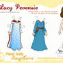 Lucy Pevensie Paper Doll