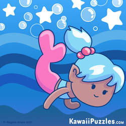 Kawaii Mermaid Puzzle