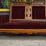 Antique Velvet Couch