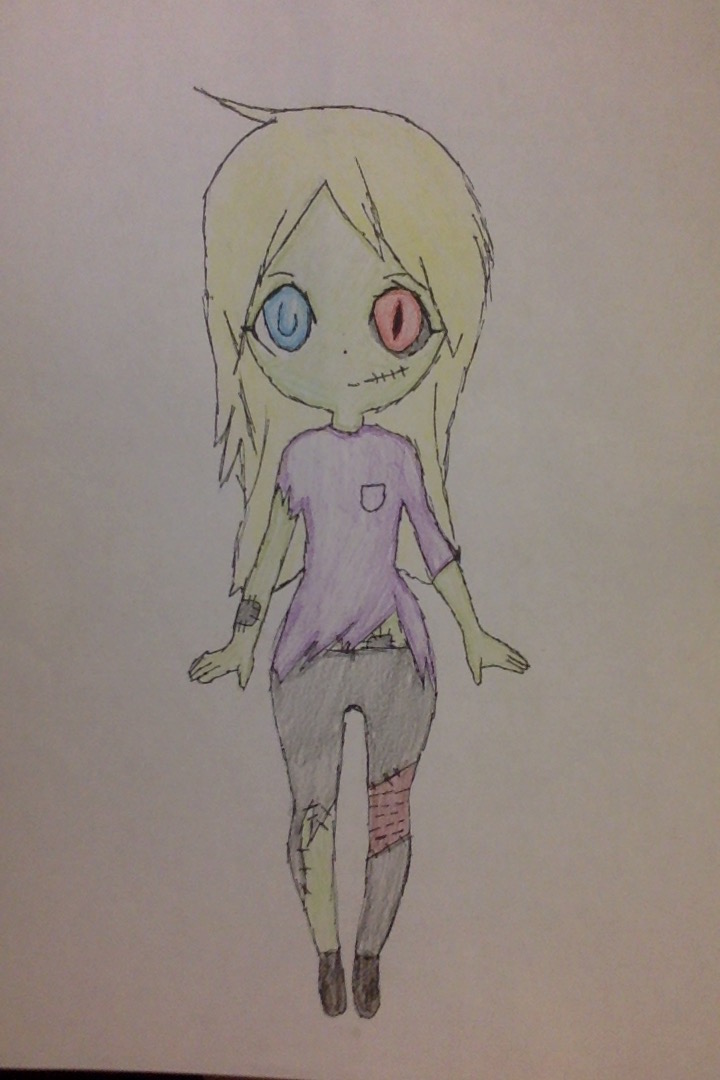 Zombie girl adopt