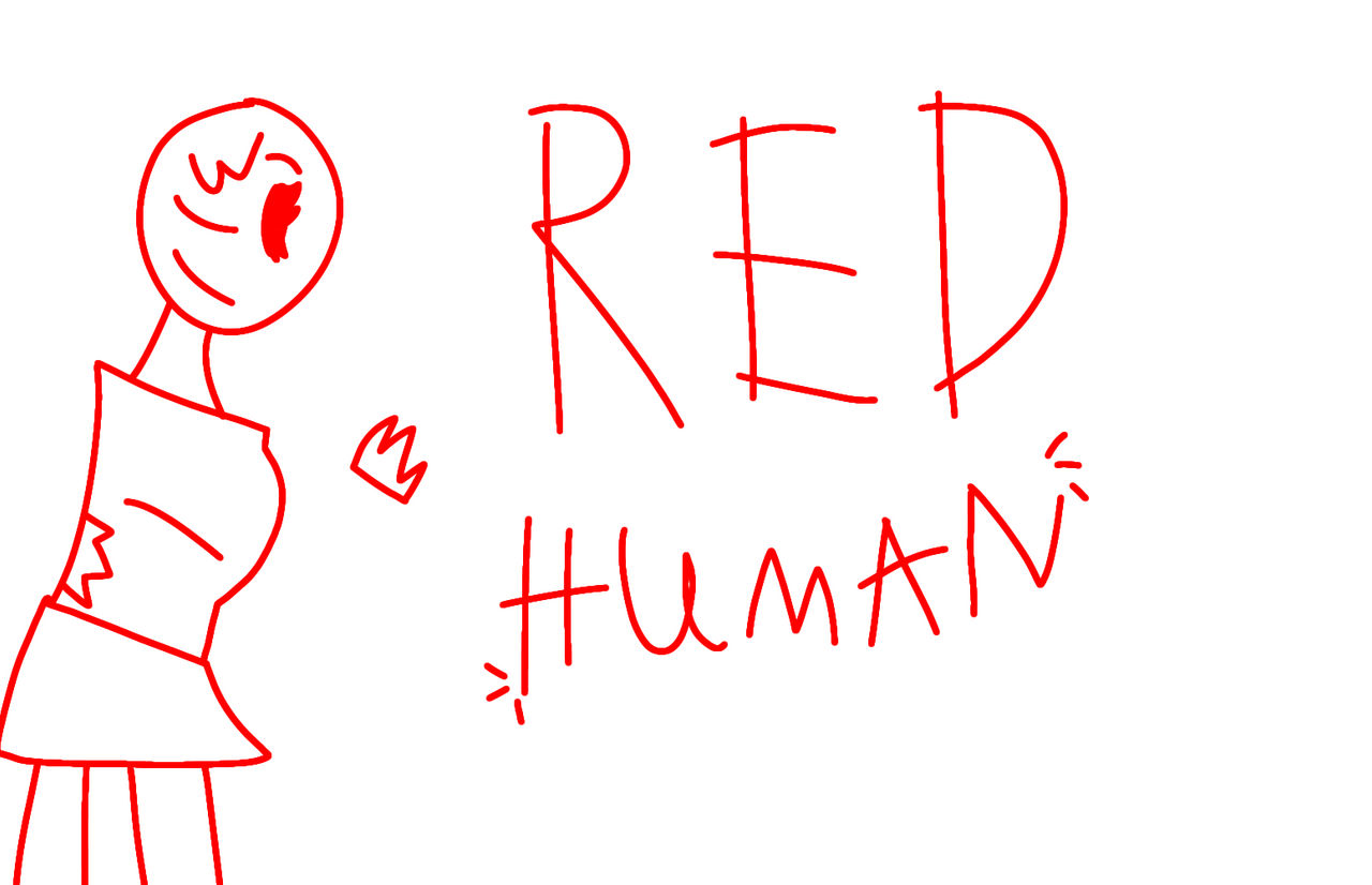 Red Human Numbers Madness Color Red Humans by frommyresume on DeviantArt