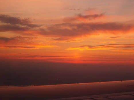 Sunset on a Wing