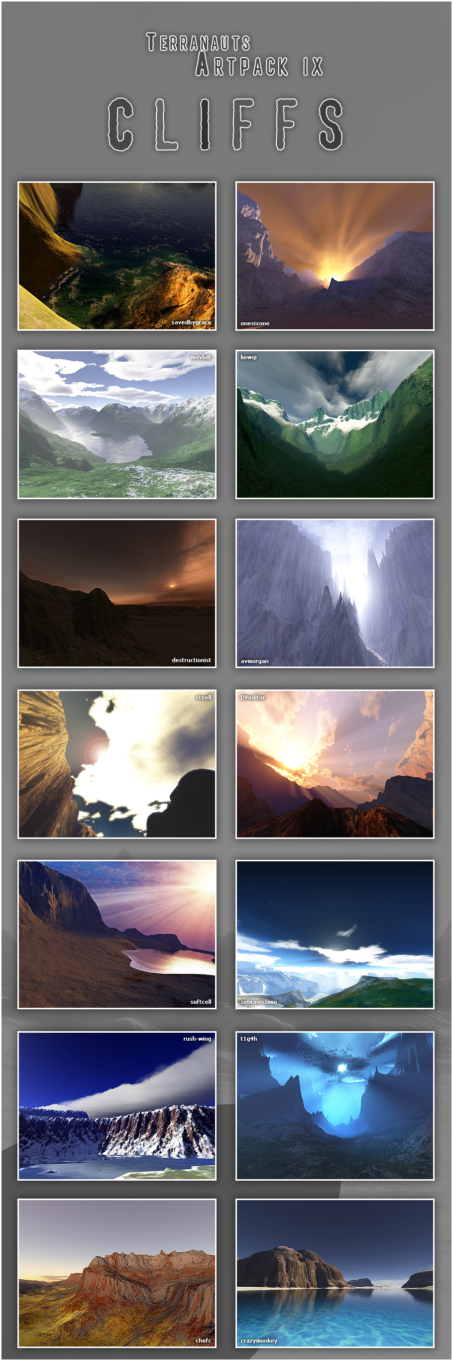 Artpack IX : Cliffs