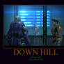 Down Hill Red vs Blue