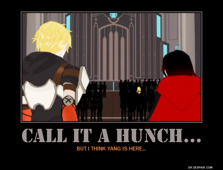 Call It A Hunch Poster By Overlordflinx On Deviantart Call It A Hunch Poster By Overlordflinx On Deviantart