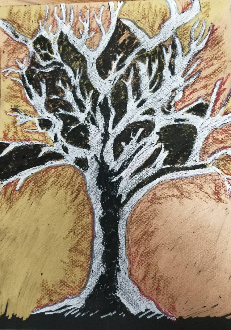 Tree Sharpie Drawing sharpie tree 2 by LadyKnight77 on DeviantArt