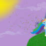 Princess Rainbow Dash Wallpaper