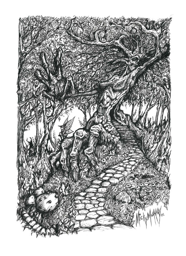 Freaky Fairy Tree by MickThePict on DeviantArt