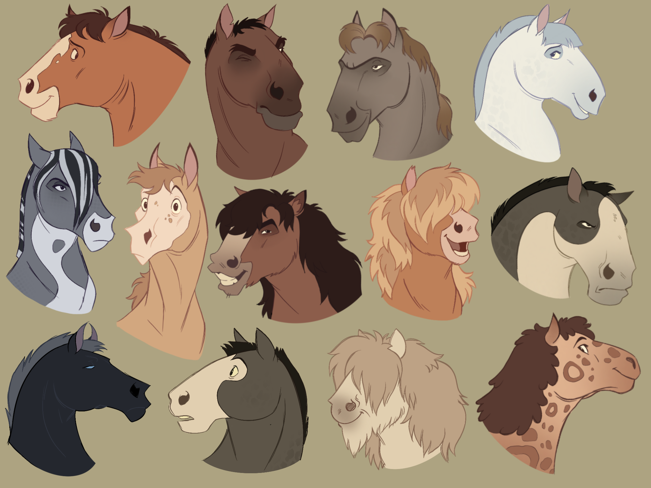 Lego Movie Horses by Bregottski on DeviantArt