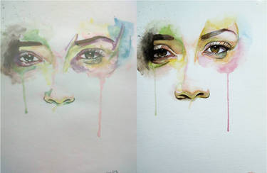 Eyes Watercolor