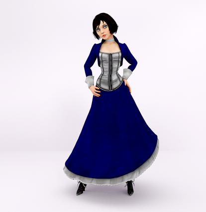 bioshock infinite elizabeth blue dress 8 Cosplay; Elizabeth Comstock ideas
