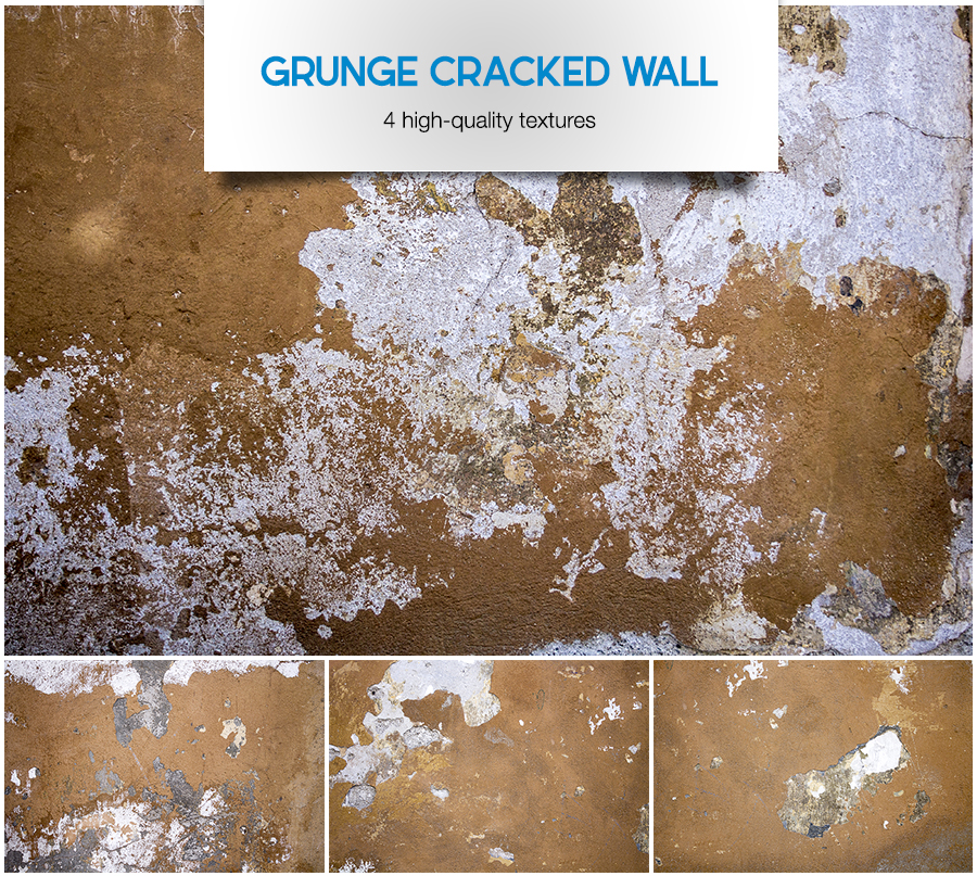 Grunge cracked wall