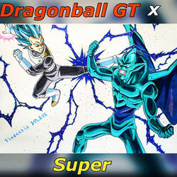 SSGSSJ Vegeta vs Eis Shenron 