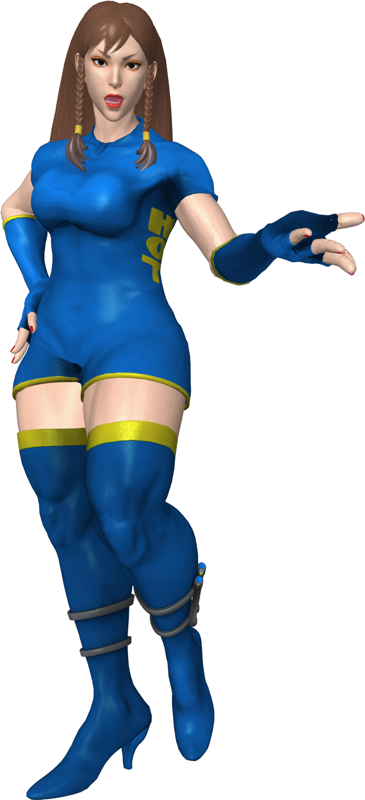 Street-Fighter-II-V-Chun-Li-Screenshot by ShizukaAkechi on DeviantArt