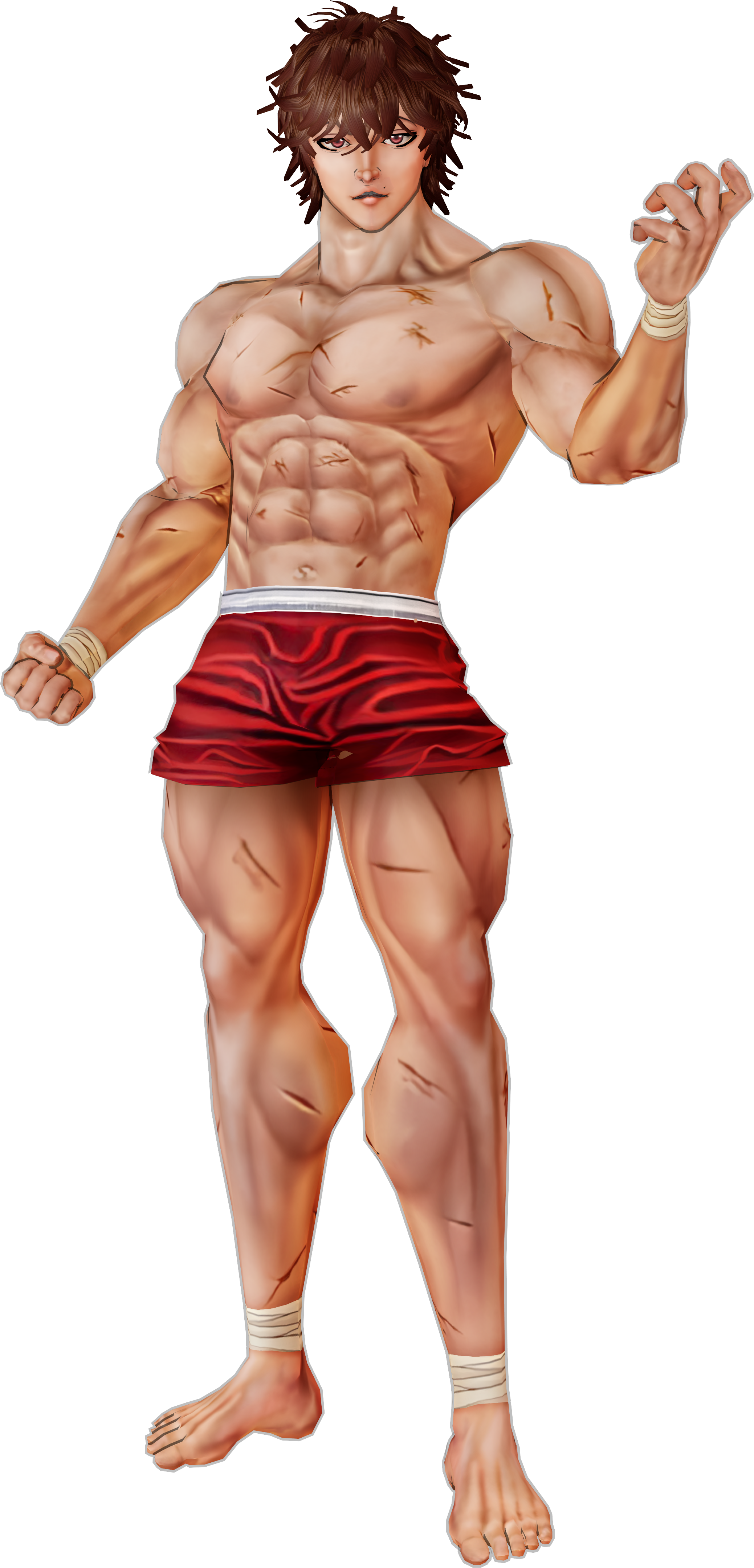 baki the grappler 015, yujiro.hanma