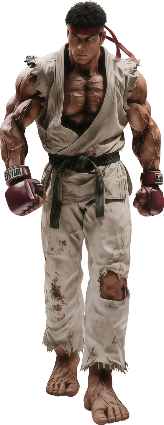 Angry Ryu Sf Ryu (SF) AI PNG By Nine0690 by nine0690 on DeviantArt