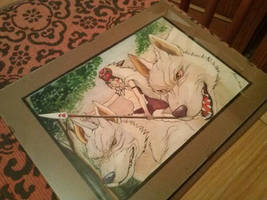 Mononoke hime fan art =3