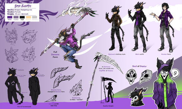 Spyx Reference Sheet