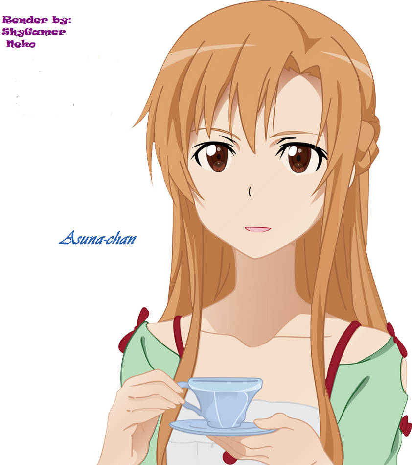 Sao Renders Asuna SAO render by ShyGamerNeko on DeviantArt