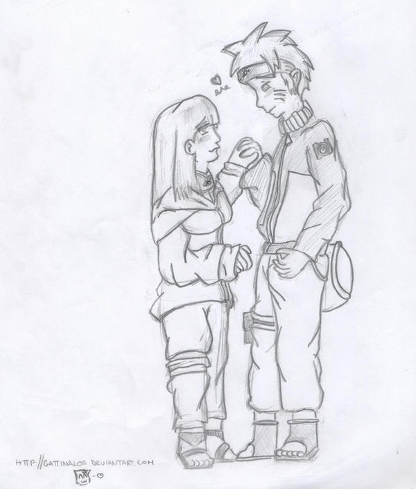 Hinata and Naruto by Gattinaloa on DeviantArt