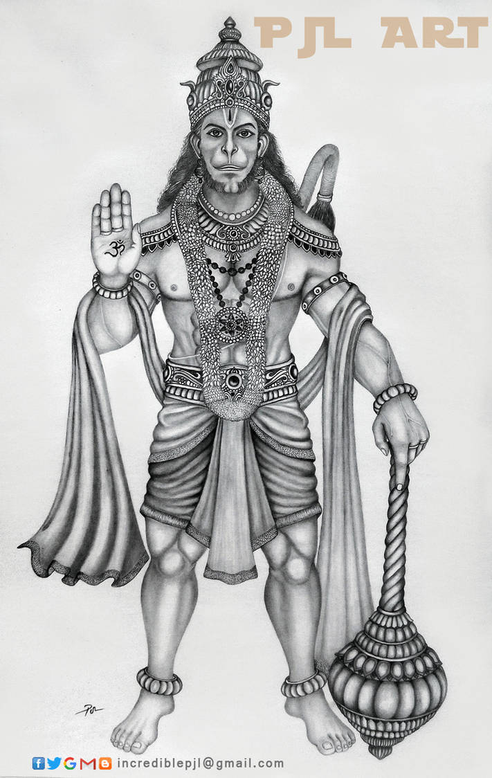 Lord Hanuman by incrediblepjl on DeviantArt