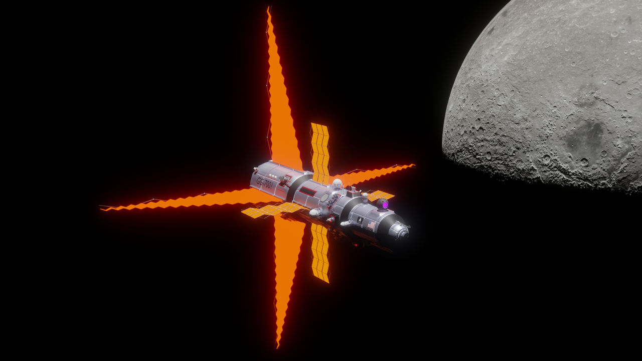 Cislunar Patrol: USSF Razor Star - Block 3 by QuintessenceReality2 on ...