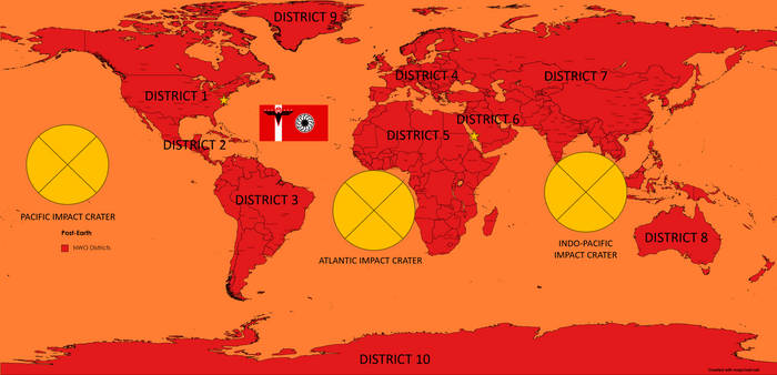 New World Order Districts - Post-Earth