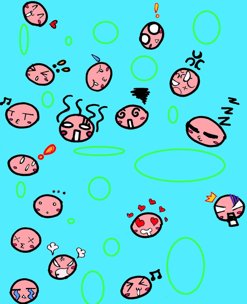 poring mob of emotions by MiaChee on DeviantArt