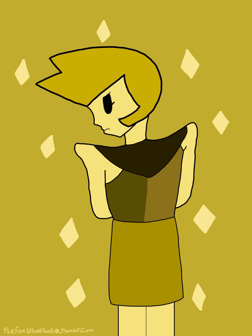 Yellow Diamond Chibi 