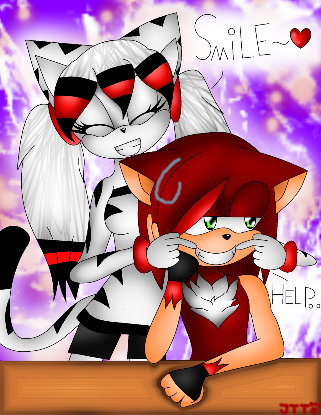 Jessie And Darky : SMILE! X3