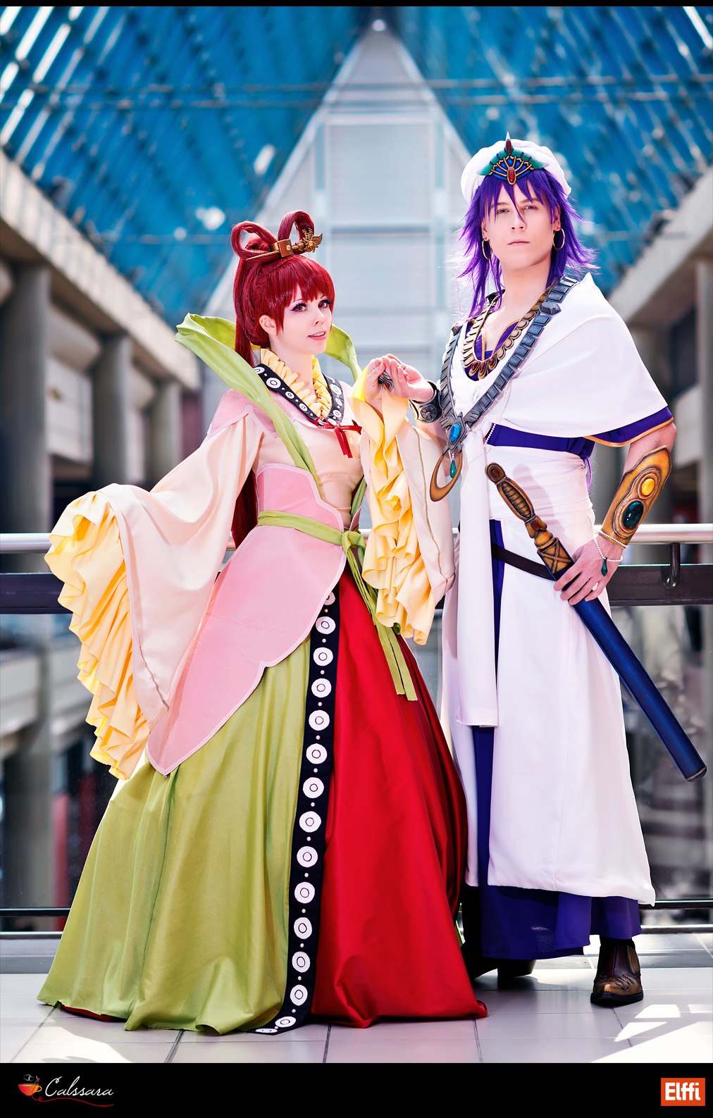 Sinbad and Kougyoku - Magi