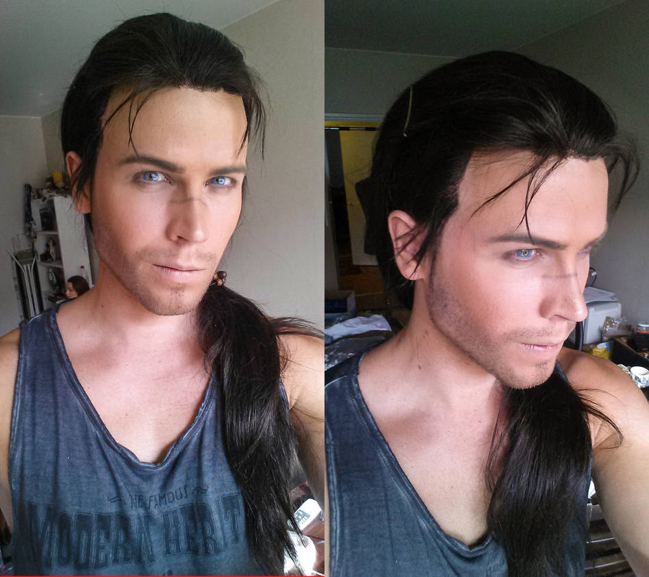 Yasuo - League of Legends - Wig and makeup test