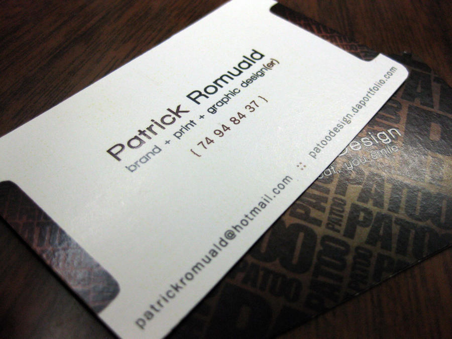 Patoo Business Cards