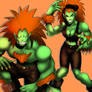 Two Versions of Blanka