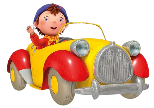 Noddy Riding on his Car by I-Heart-Noddy on DeviantArt