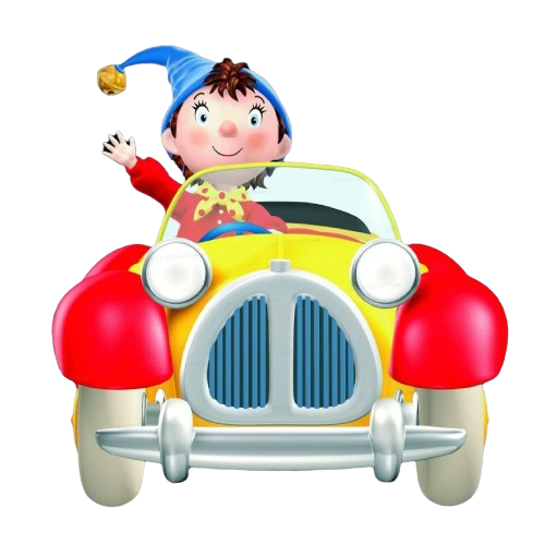 Noddy Riding on his Car by I-Heart-Noddy on DeviantArt