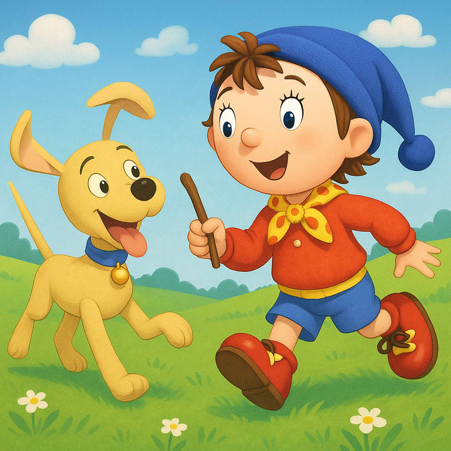 Noddy and Bumpy Dog are now Playing in the Fields by I-Heart-Noddy on ...