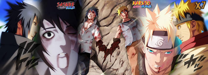 Naruto Vs Sasuke FB Cover
