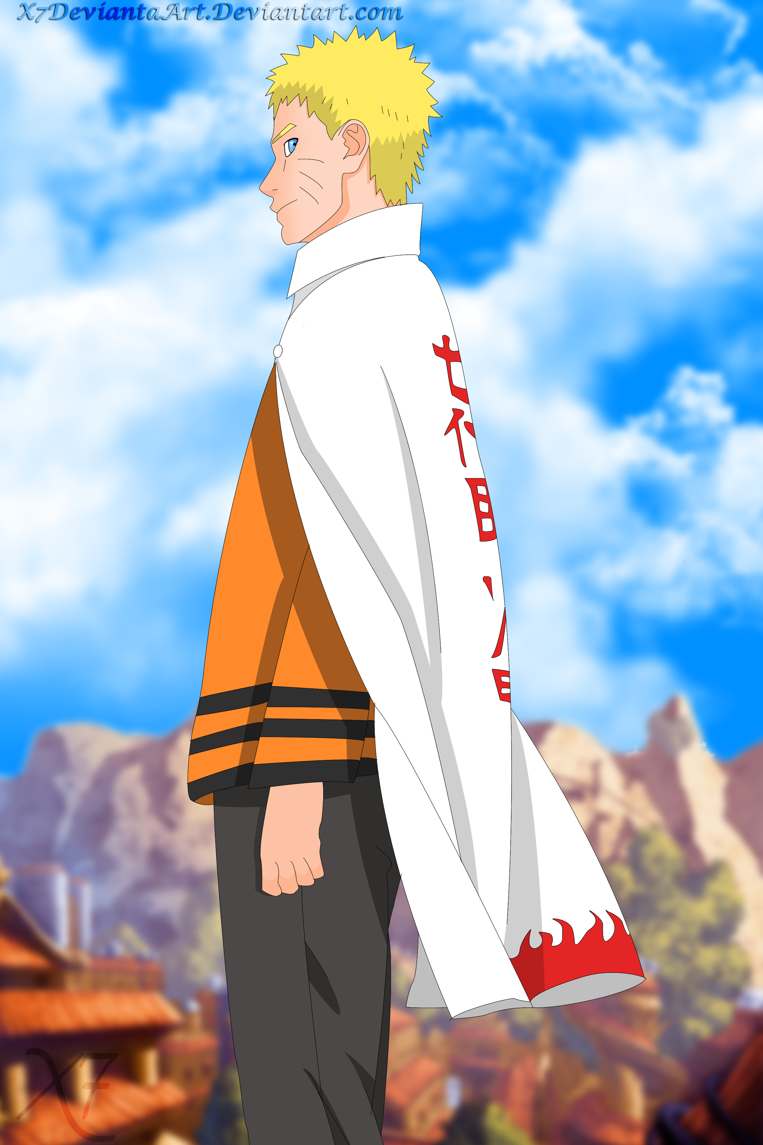 Naruto 701 7th Hokage By X7deviantaartml1eqq4fgw5 By X7deviantaart On