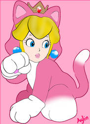 Cat PrincessPeach FanArt