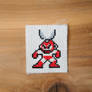 Megaman - Cutman xstitch